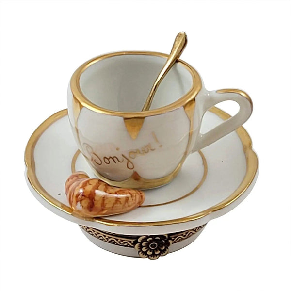 希少品　SITE COROT LIMOGES FRANCE bonjour-cup-of-coffee-w-