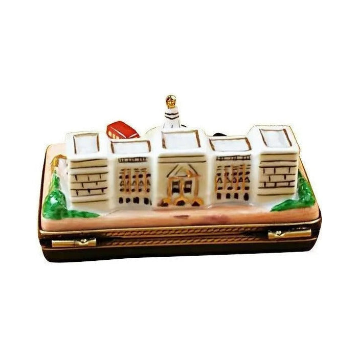 Collectible Buckingham Palace Limoges box with artisan brushwork
