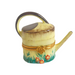 Watering Can: Yellow Limoges Box - Limoges Box Boutique