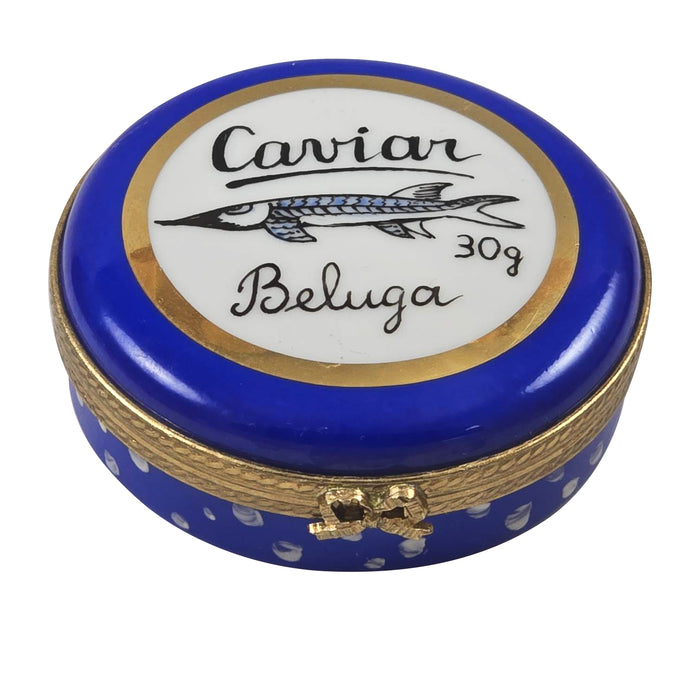 caviar fish box Caviar Limoges Box – Handcrafted French Porcelain Gift