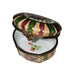 Charming Floral Limoges Box for Collectors Porcelain Limoges Shaped French Trinket Box