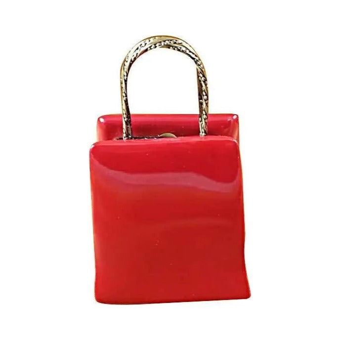 Gift idea for someone who loves France: Christmas Shopping Bag Limoges box