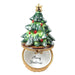 Christmas Tree Limoges Box for Holiday Collectors Porcelain Limoges Christmas Tree French Trinket Box