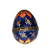 Cobalt Blue Egg Box for Collectors Porcelain Limoges egg French Trinket Box