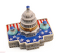 Capitol Building hand-painted Limoges porcelain box by Artoria, view 3