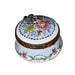 Floral Elegance for Collectors Porcelain Limoges Round French Trinket Box