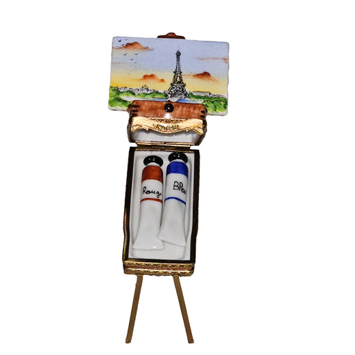 Eiffel Tower Limoges Box for Art Lovers Porcelain Limoges france paris French Trinket Box