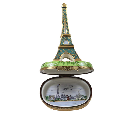 Eiffel Tower Limoges Box for Gift Giving Porcelain Limoges Eiffel Tower Paris France French Trinket Box