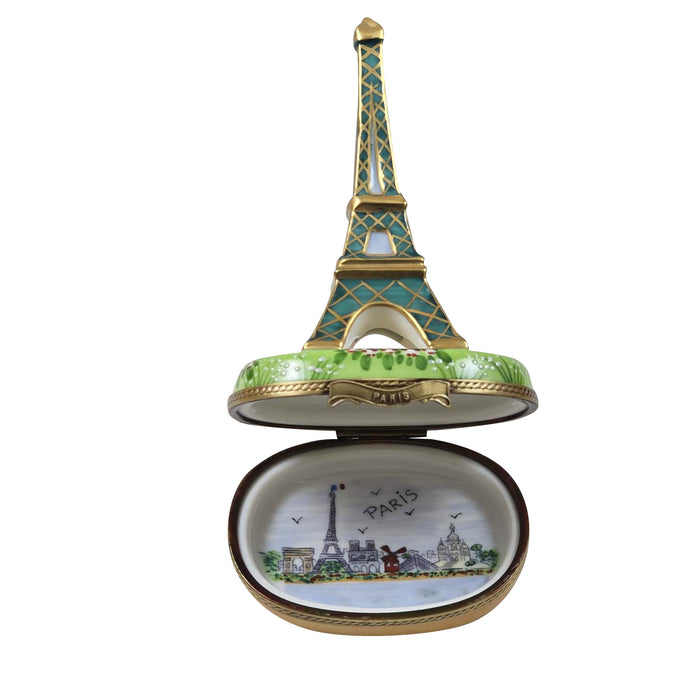 Eiffel Tower Limoges Box for Gift Giving Porcelain Limoges Eiffel Tower Paris France French Trinket Box