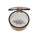 Elegant Floral for Collectors Porcelain Limoges Round French Trinket Box