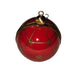 Elegant Red Ornament for Holiday Cheer Porcelain Limoges xmas christmas theme French Trinket Box