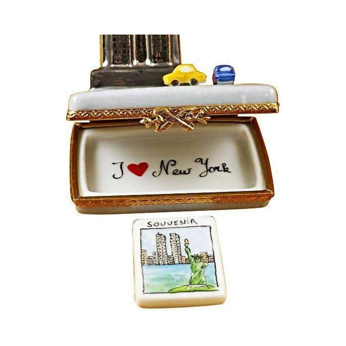 The Empire State Building with Cars, a Limoges keepsake with true French charm