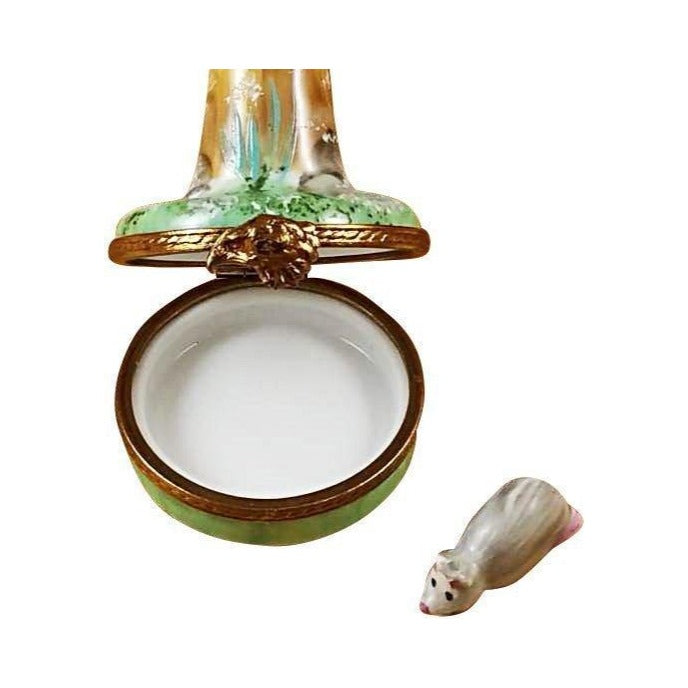 Gift idea for someone who loves France: Falcon Mouse Limoges box