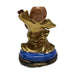 Gold angel with mandolin Limoges box