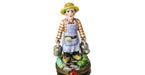 Gardener hand-painted Limoges porcelain box by Parry Vieille (PV)