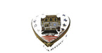 San Francisco Heart hand-painted Limoges porcelain box