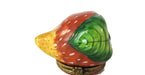 Strawberry, Large hand-painted Limoges porcelain box by Parry Vieille (PV)