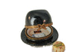 Hat with Mustache Wax hand-painted Limoges porcelain box by S&D Limoges