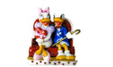 Donald Duck and Daisy Disney hand-painted Limoges porcelain box by Artoria