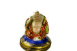 Buddha hand-painted Limoges porcelain box by Parry Vieille (PV)