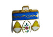 Small Case hand-painted Limoges porcelain box