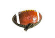 Football hand-painted Limoges porcelain box