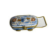 Baby Boy Painted on Carriage hand-painted Limoges porcelain box