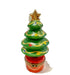 Christmas Tree hand-painted Limoges porcelain box by Rochard