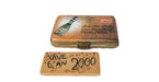 Paris Post Card in Box hand-painted Limoges porcelain box