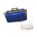 Harmonica and blues Limoges box - white background