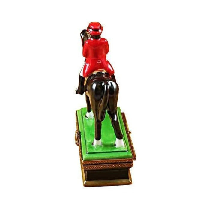 Horse with Rider Dressage Limoges box, an heirloom-quality piece for collectors