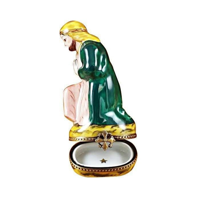 Artisan-painted Joseph Limoges box from France, a cherished collectible