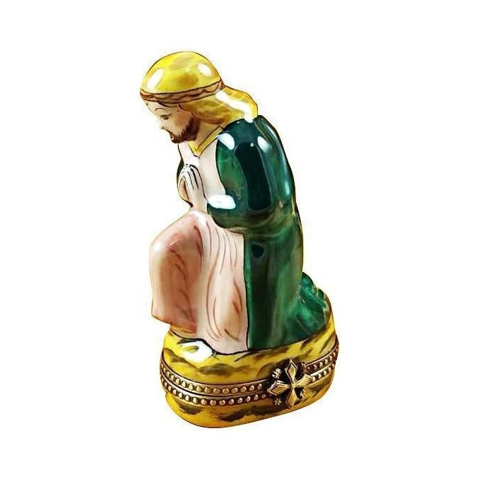 Authentic Rochard Joseph Limoges box, hand-painted in France for Christmas, from Limoges Boutique