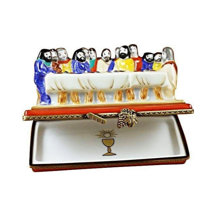 Last Supper Christian Jesus Limoges box, photo 2, view 2