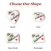 Be My Valentine porcelain goodie trinkets in all shapes: heart, oval, open book, rectangle