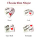 Happy Father's Day! porcelain goodie trinkets in all shapes: heart, oval, open book, rectangle