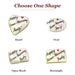 Happy House-Warming Party! porcelain goodie trinkets in all shapes: heart, oval, open book, rectangle