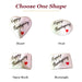 Happy Thanksgiving! porcelain goodie trinkets in all shapes: heart, oval, open book, rectangle