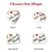 I Love Palm Beach, Florida porcelain goodie trinkets in all shapes: heart, oval, open book, rectangle