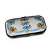 Light Blue Floral Keepsake Box Porcelain Limoges Square French Trinket Box
