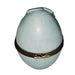 Light Blue Floral Egg for Home Decor Porcelain Limoges egg French Trinket Box