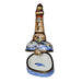Lighthouse Box for Collectors Porcelain Limoges Travel Monuments Beach Ocean French Trinket Box