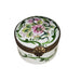Floral Elegance for Collectors Porcelain Limoges Round French Trinket Box