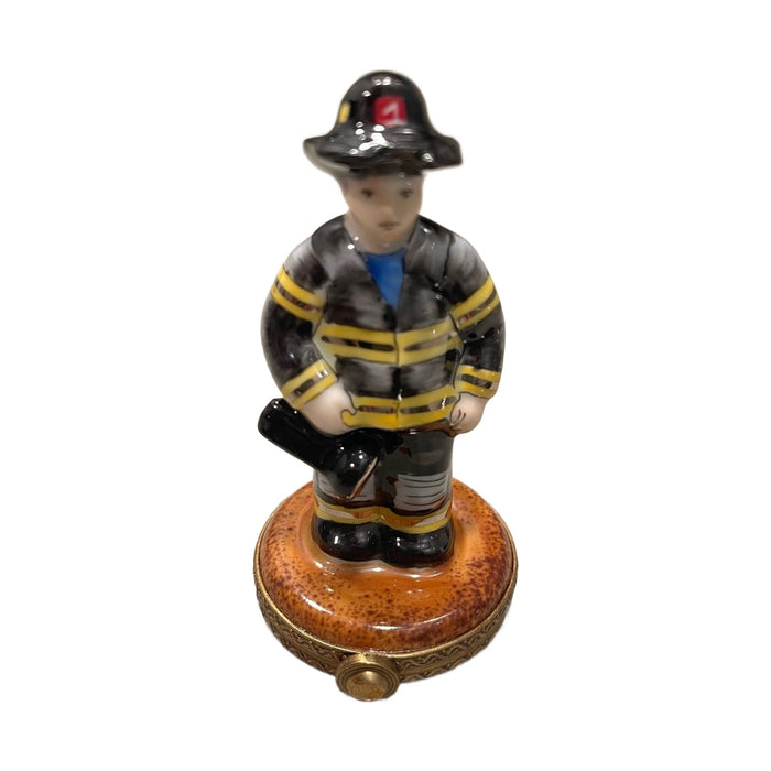 NYFD firefighter Limoges box