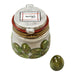 Olives in Jar for Home Decor Porcelain Limoges food French Trinket Box