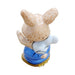 Gift idea for someone who loves France: Bunny Rabbit with Mouse Limoges box