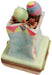 Easter Bag w Eggs Limoges Box Porcelain Figurine-Easter-CH8C297