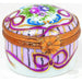 Tiny Round: Recamier Pink Limoges Box - Limoges Box Boutique
