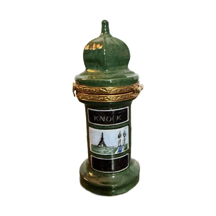 Paris kiosk Limoges box by Rochard