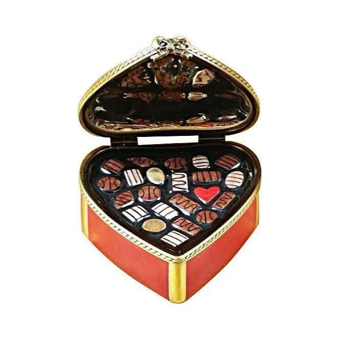 Gift idea for someone who loves France: Red Heart Chocolates Limoges box
